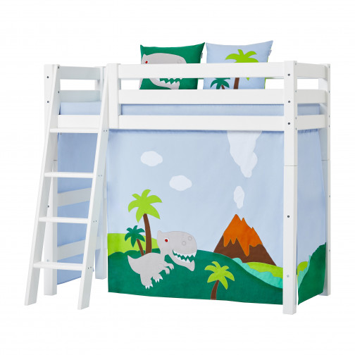 Rideau pour le grand lit hauteur 70x160 cm, dinosaure