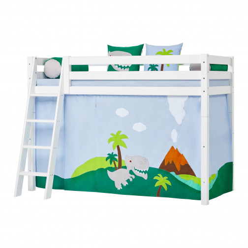 Rideau pour le grand lit 90x200 cm, dinosaure