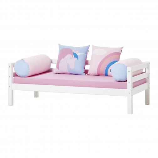 Coussin rond, Licorne