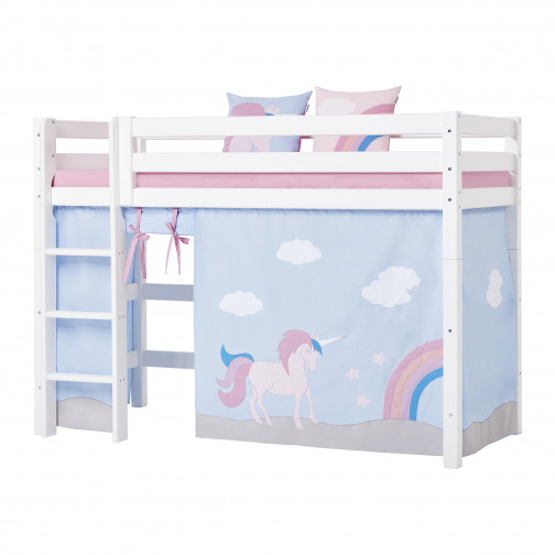 Rideau pour le grand lit 90x200 cm, Licorne