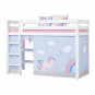 Rideau pour le grand lit 90x200 cm, Licorne