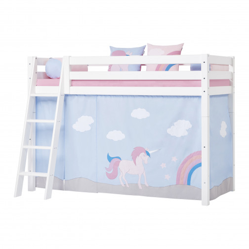 Rideau pour le grand lit 90x200 cm, Licorne