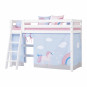Rideau pour le grand lit 90x200 cm, Licorne
