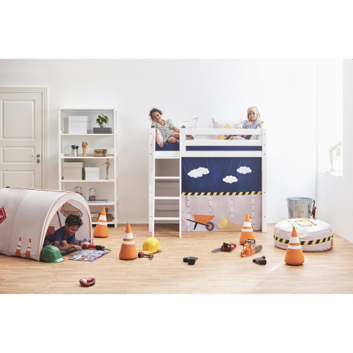 Rideau pour le grand lit hauteur 70x160 cm, construction