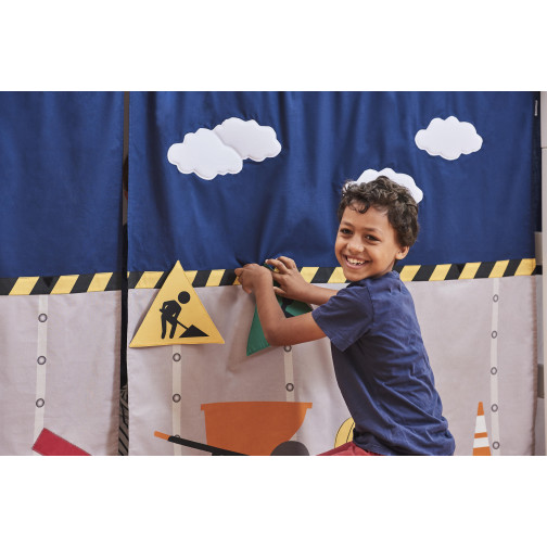 Rideau pour le grand lit hauteur 70x160 cm, construction