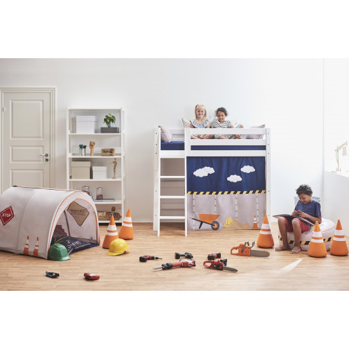 Rideau pour le grand lit hauteur 70x160 cm, construction