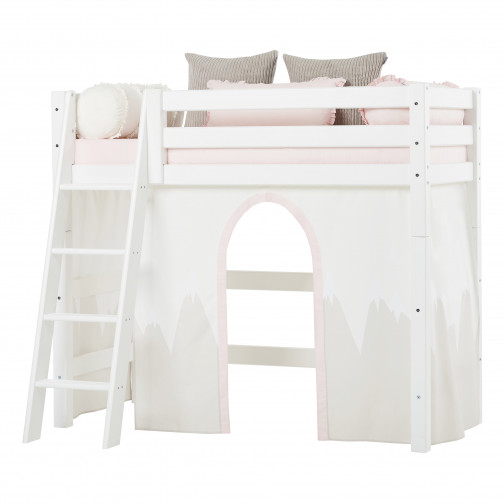 Rideau pour le lit haute hauteur 70x160 cm, Winter Wonderlandland