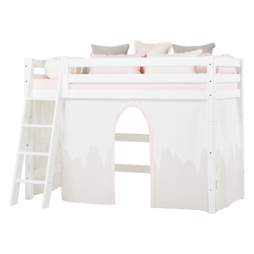 Rideau pour le lit haute hauteur 90x200 cm, Winter Wonderlandland