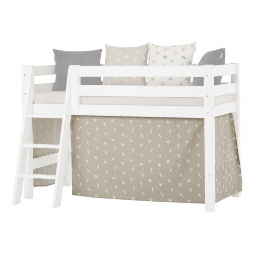 Rideau Animaux d'argent Cloud pour un Lit mezzanine  70x160 cm