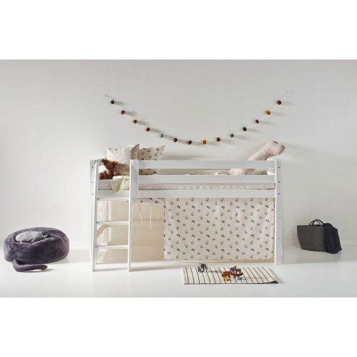 Rideau Pets Pristine pour un Lit mezzanine  90x200 cm