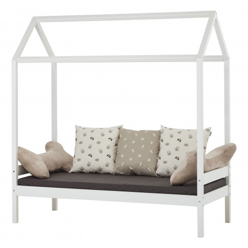 Animal de compagnie coussin argent nuage