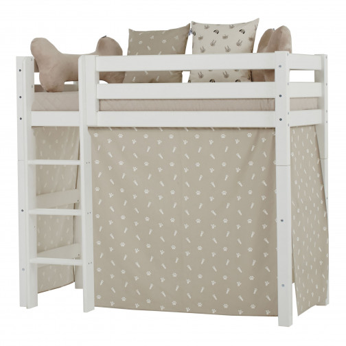 Rideau de nuage d'argent animaux pour les lits mid halets (70x160 cm)