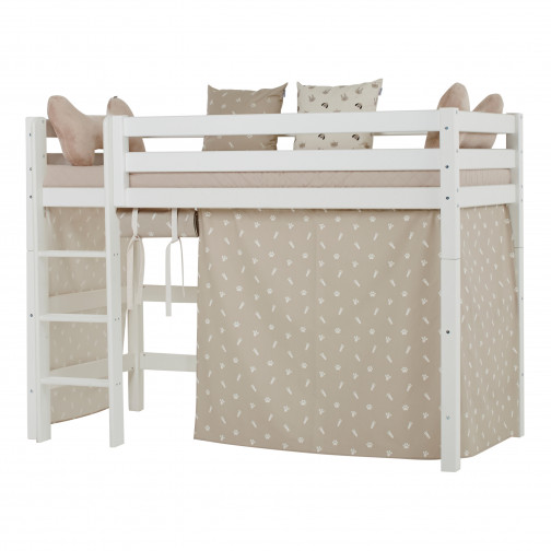 Rideau de nuage d'argent animaux pour les lits mid hale (90x200 cm)