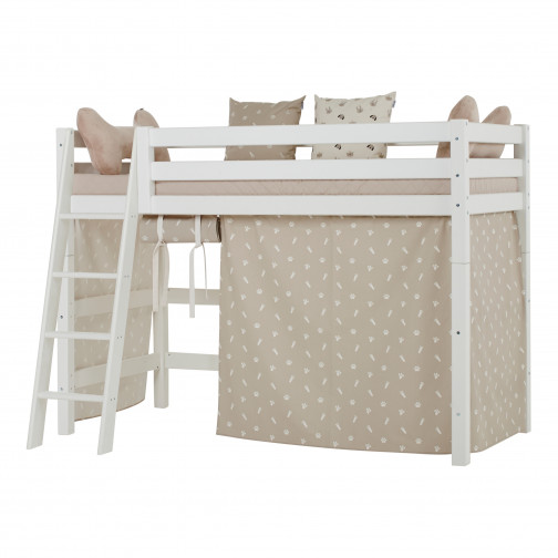 Rideau de nuage d'argent animaux pour les lits mid hale (90x200 cm)