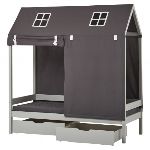 Pets Rideaux de toit pour les lits de maison 70 x 160 cm