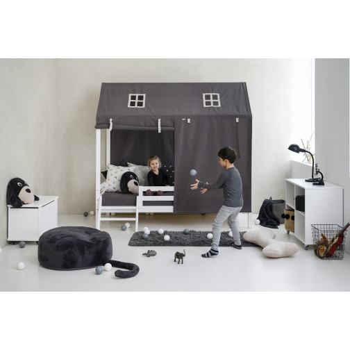 Pets Rideaux de toit pour les lits de maison 90 x 200 cm