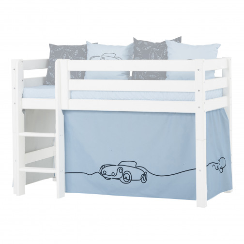 Cars rideaux Dream Blue pour un Lit mezzanine  70x160 cm