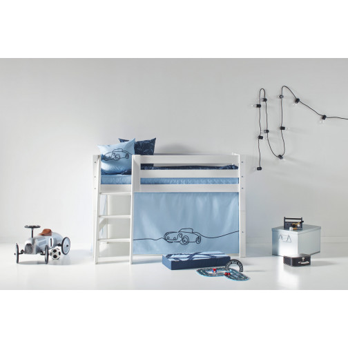 Cars rideaux Dream Blue pour un Lit mezzanine  70x160 cm