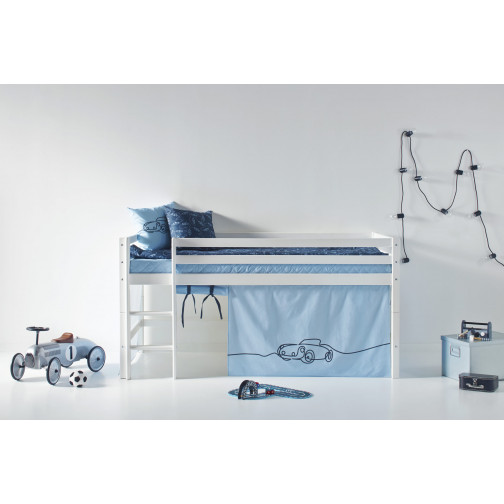 Cars rideaux Dream Blue pour un Lit mezzanine  90x200 cm