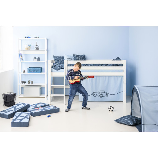 Cars rideaux Dream Blue pour un Lit mezzanine  90x200 cm