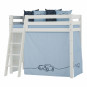 Cars rideaux Dream Blue pour le lit intermédiaire 70x160 cm