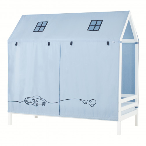 Cars Rideaux de toit pour les lits de maison 90 x 200 cm