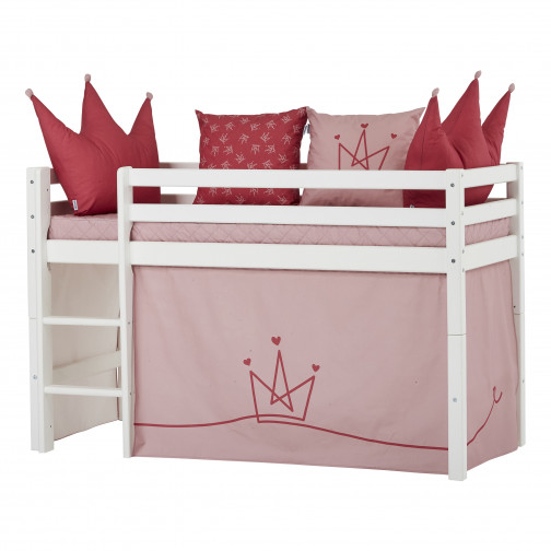 Coussin de princesse 50x50cm à Baroque Rose