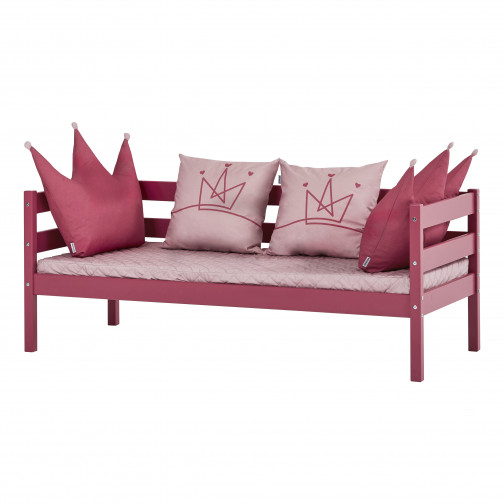 Coussin de princesse en forme de couronne