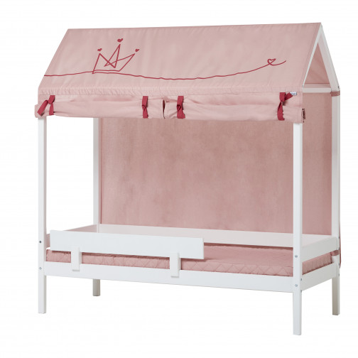 Rideaux de toit de princesse pour les lits de maison 70 x 160 cm