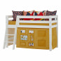 Créateur de rideau d'automne jaune pour un Lit mezzanine  70x160 cm