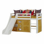 Créateur de rideau d'automne jaune pour un Lit mezzanine  70x160 cm