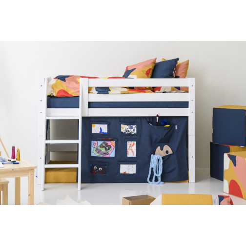 Rideau Créateur Orion Bleu pour un Lit mezzanine  70x160 cm