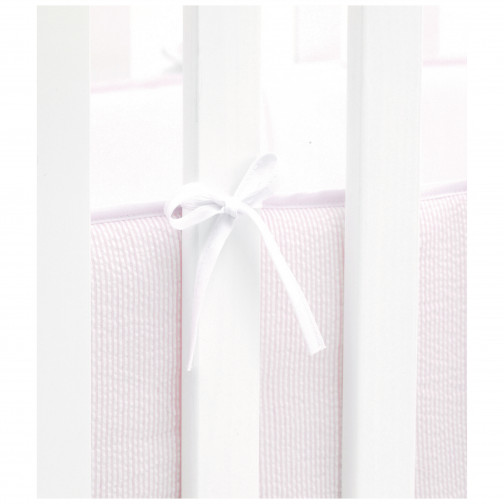 Berceau pare-chocs 40x80 cm, bébé rose