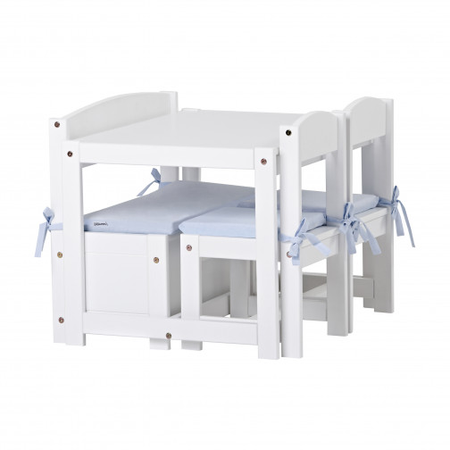 Coussin Set pour Mathilde Ensemble d'enfants, Bébé Bleu