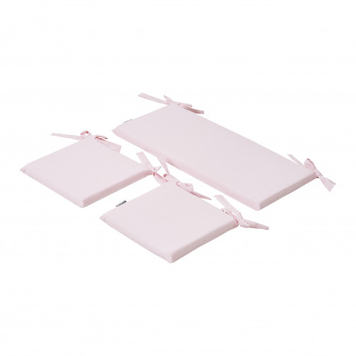 Coussin Set pour Mathilde Ensemble d'enfants, bébé rose