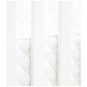 Pare-chocs de quilt Berceau 40x80 cm, blanc