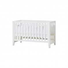 Lit matelassé pare-chocs 60x120 cm, blanc