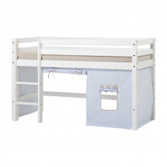 Rideau pour une demi-haute et des lits superposés 70x160 cm, Knight de Fairytale