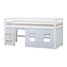 Rideau pour une demi-haute et des lits superposés 90x200 cm, Knight de Fairytale