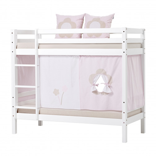 Rideau pour une demi-haute et des lits superposés 70x160 cm, Faystale Fleur