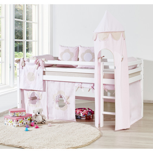 Tour pour un Lit mezzanine , fleur de conte de fées
