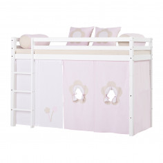 Rideau pour le lit haut haut 90x200 cm, Fairytale Fleur