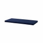 Couverture de matelas pour 90 x 200 cm, hauteur 9 cm en bleu patriote