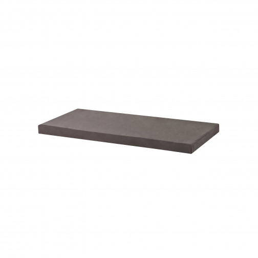 Couvercle de matelas pour 70 x 160 cm, hauteur 9 cm en granit gris