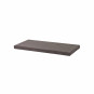 Couvercle de matelas pour 70 x 160 cm, hauteur 9 cm en granit gris