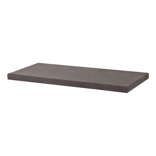 Couverture de matelas pour 90 x 200 cm, hauteur 9 cm en granit gris