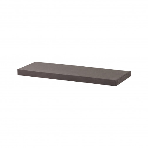 Couverture du matelas pour 90 x 190 cm et hauteur 9 cm en granit gris