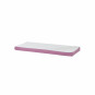 Couverture de matelas pour 70 x 160 cm, hauteur 9 cm à fuchsia rose