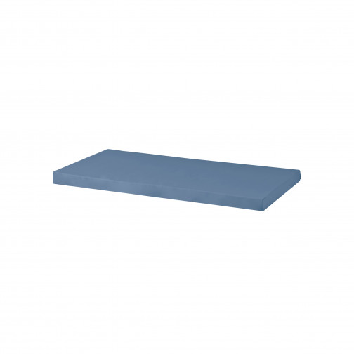 Couverture de matelas pour 70 x 160 cm, hauteur 9 cm en bleu orion