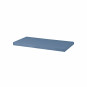 Couverture de matelas pour 70 x 160 cm, hauteur 9 cm en bleu orion